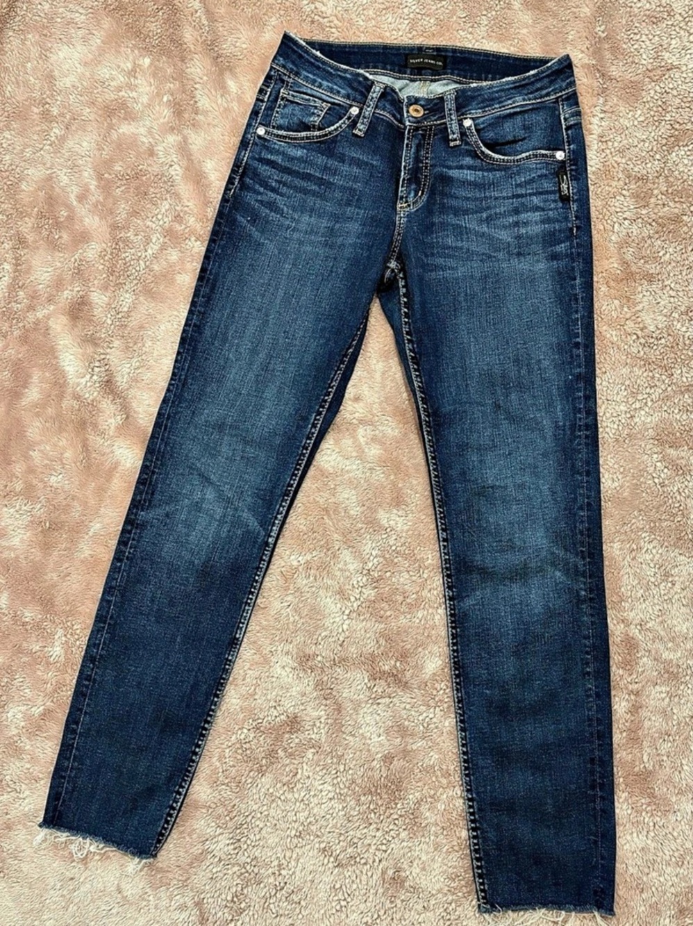 Silver Jeans Co. Boyfriend. Jeans Blue Waist 26 / Inseam 29